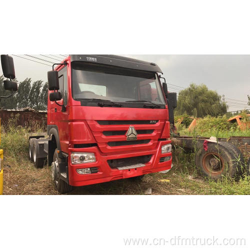 Howo used tractor truck with 375HP